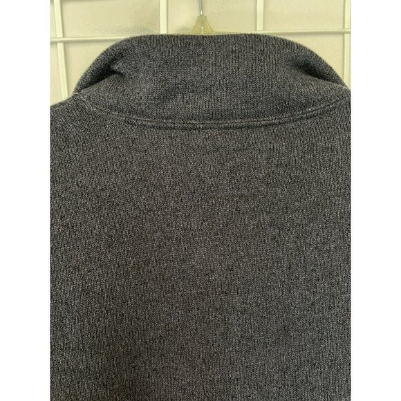 Old Navy Men's Quarter Zip Pullover Long Sleeve Knit Sweatshirt Navy Blue Sz XL - Picture 8 of 9